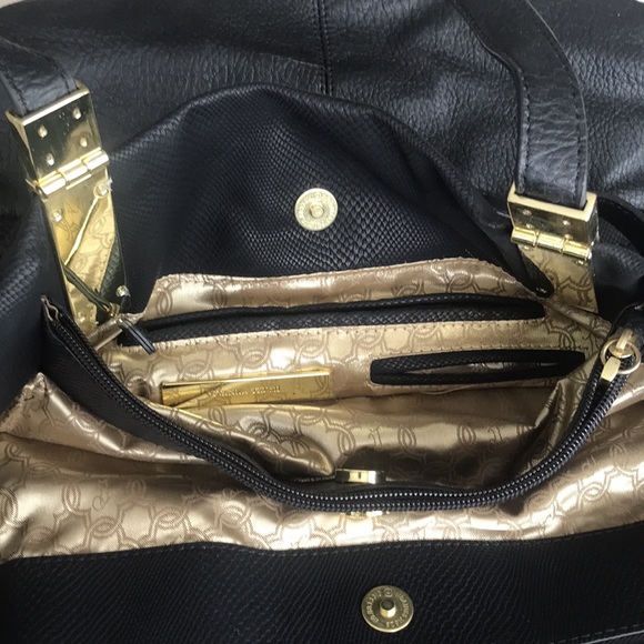 Ivanka Trump Black Leather Purse - Picture 7 of 9